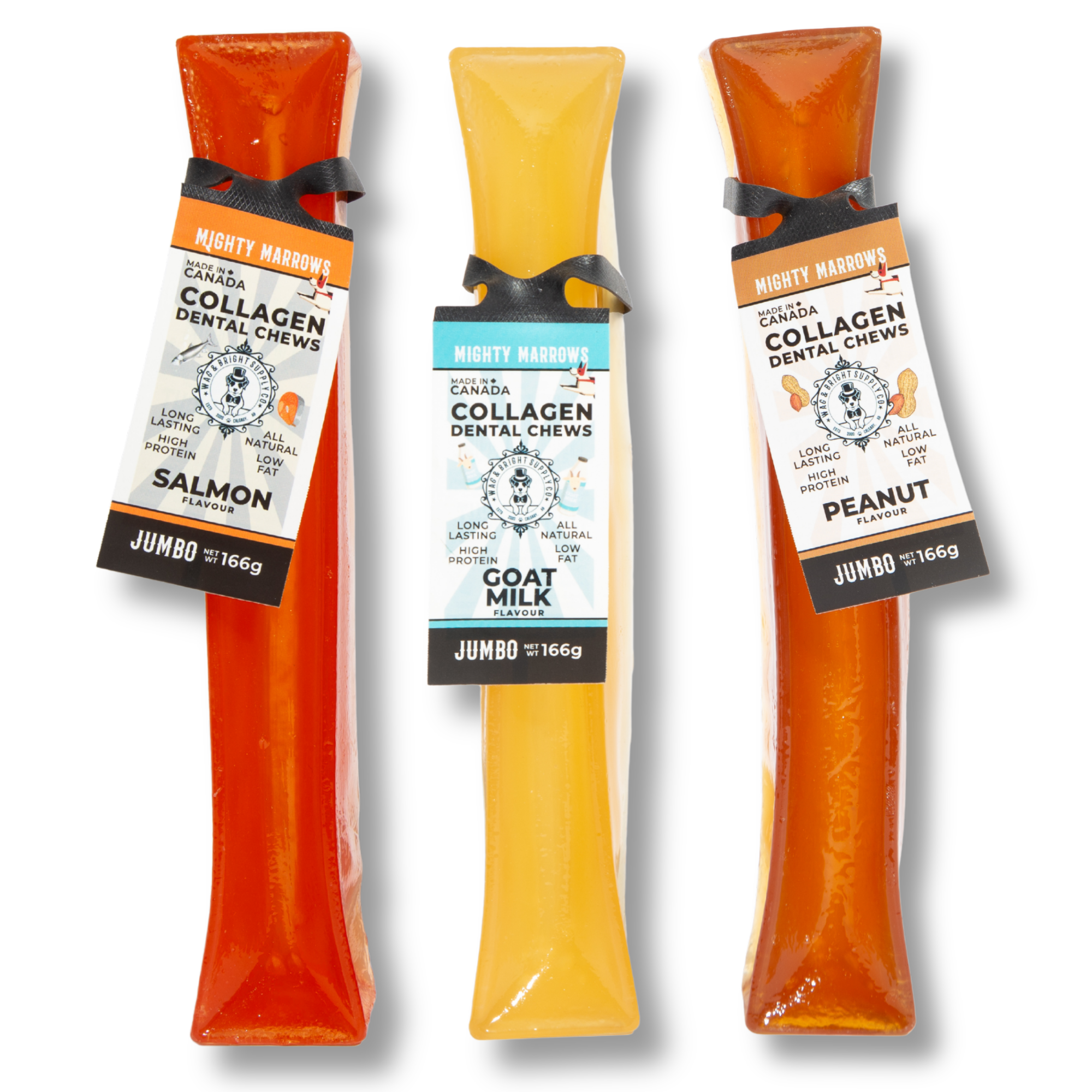 Meet the New Mighty Marrows® Collagen Dental Chews