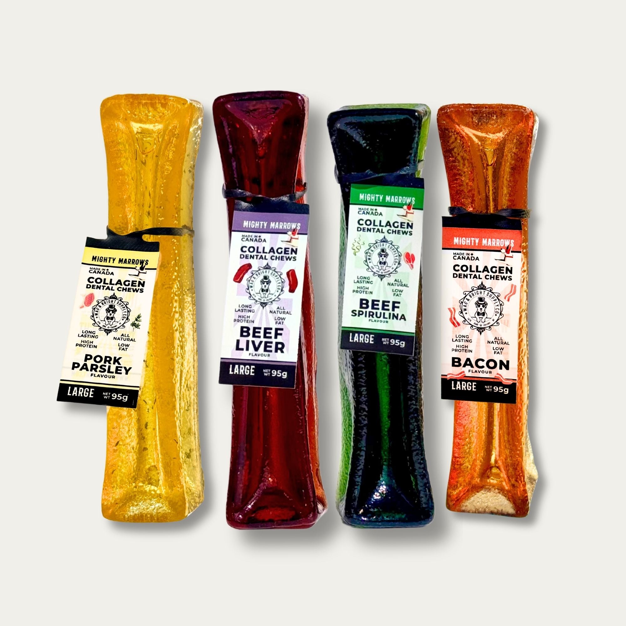 Mighty Marrows - Variety Pack (4 Chews)