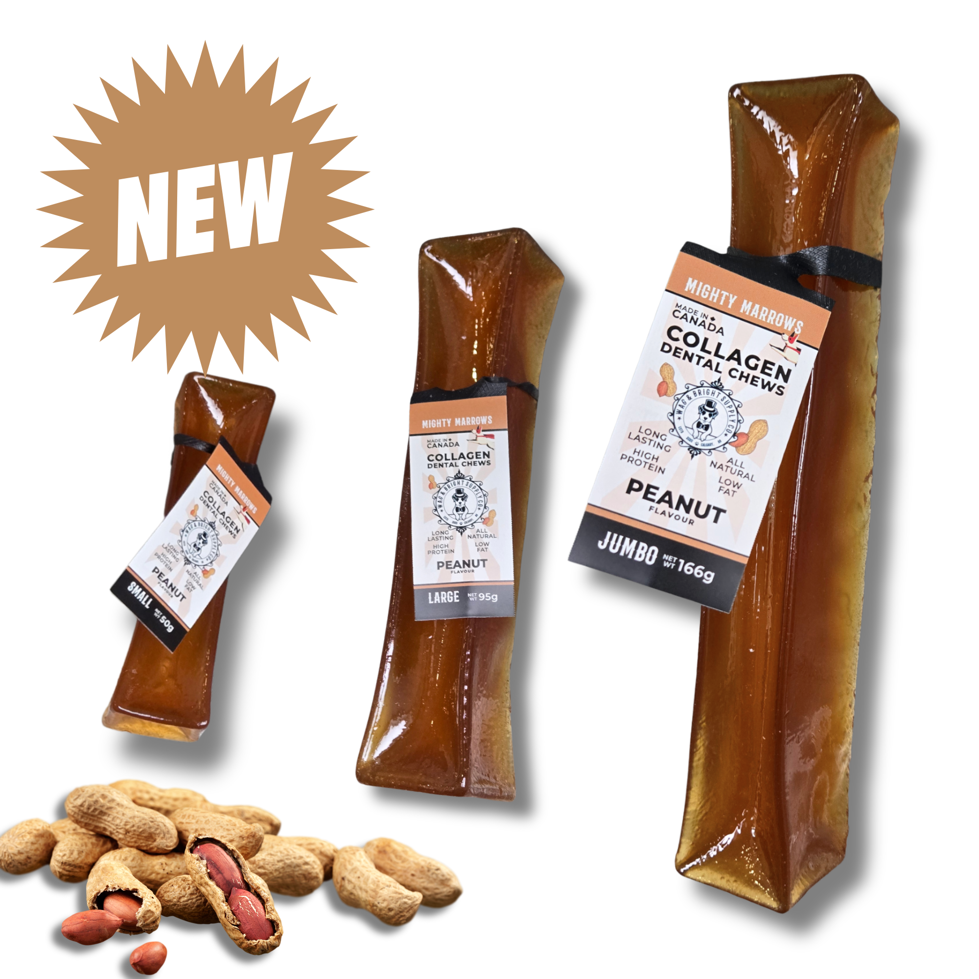Mighty Marrows® Collagen Dental Chews