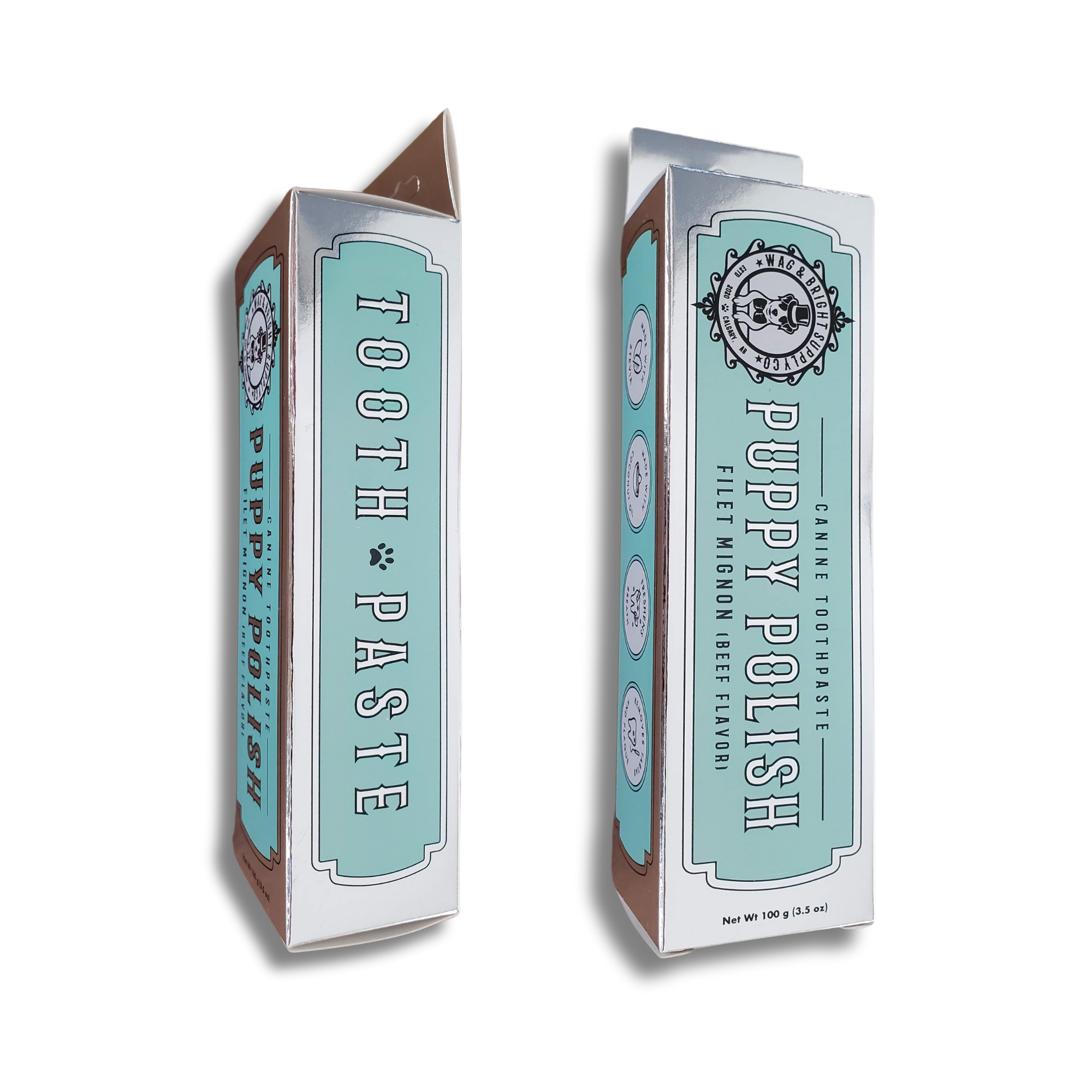 Puppy Polish - Filet Mignon (Beef Flavor) Toothpaste