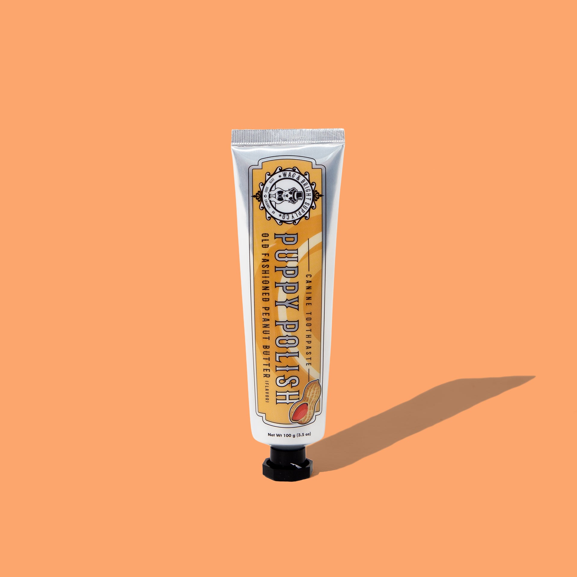 Puppy Polish Toothpaste - Old Fashioned Peanut Butter