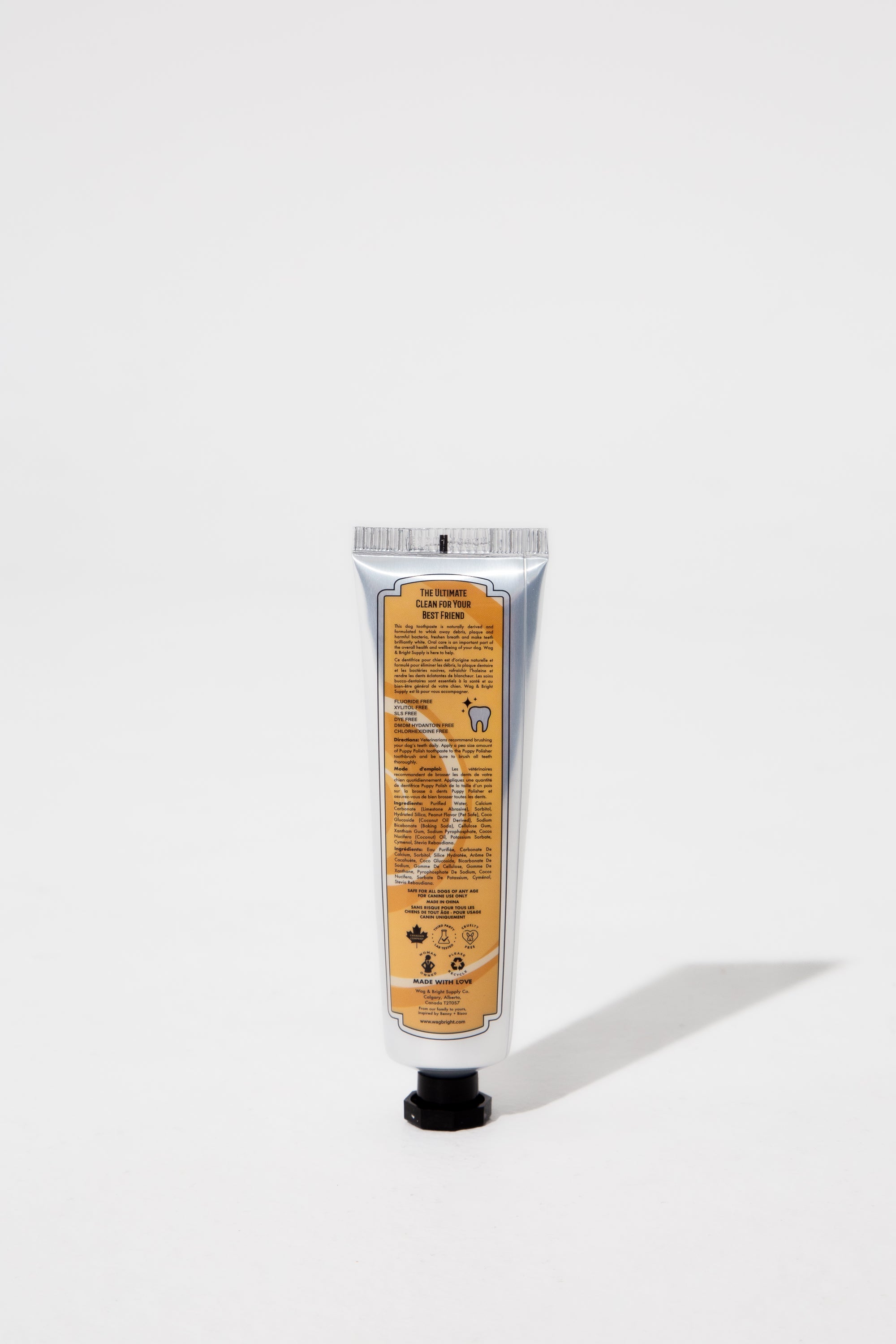 Puppy Polish Toothpaste - Old Fashioned Peanut Butter