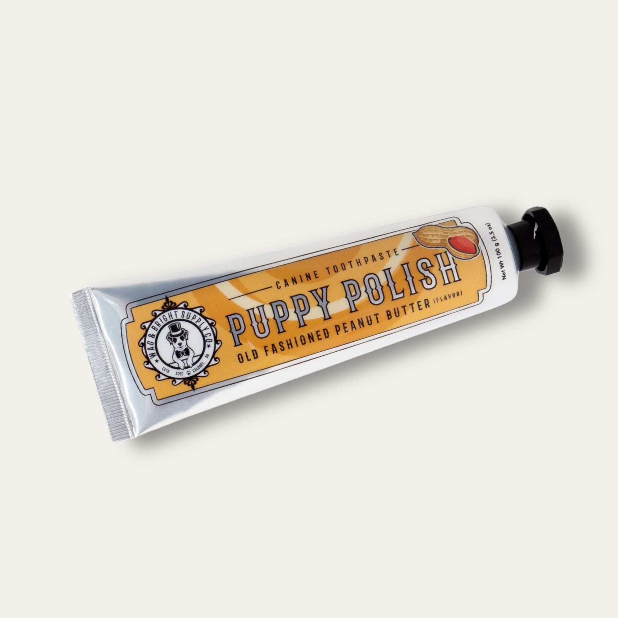 Puppy Polish Toothpaste | Old Fashioned Peanut Butter